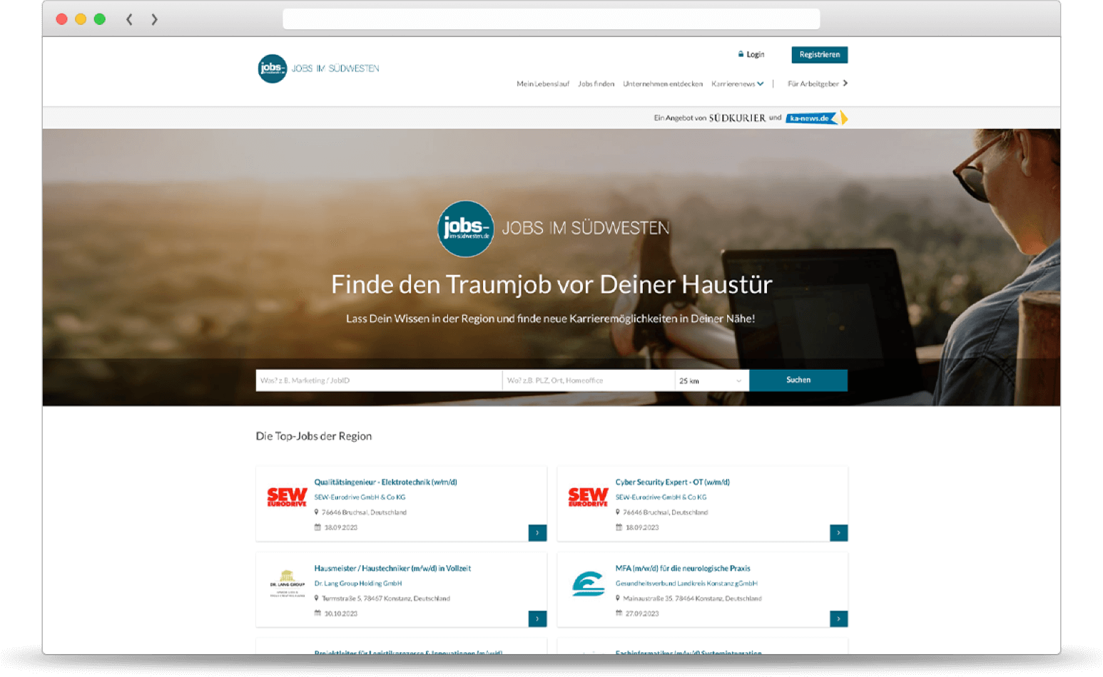 Jobs im Südwesten